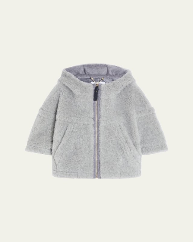 Petal Virgin Wool Hooded Shaw